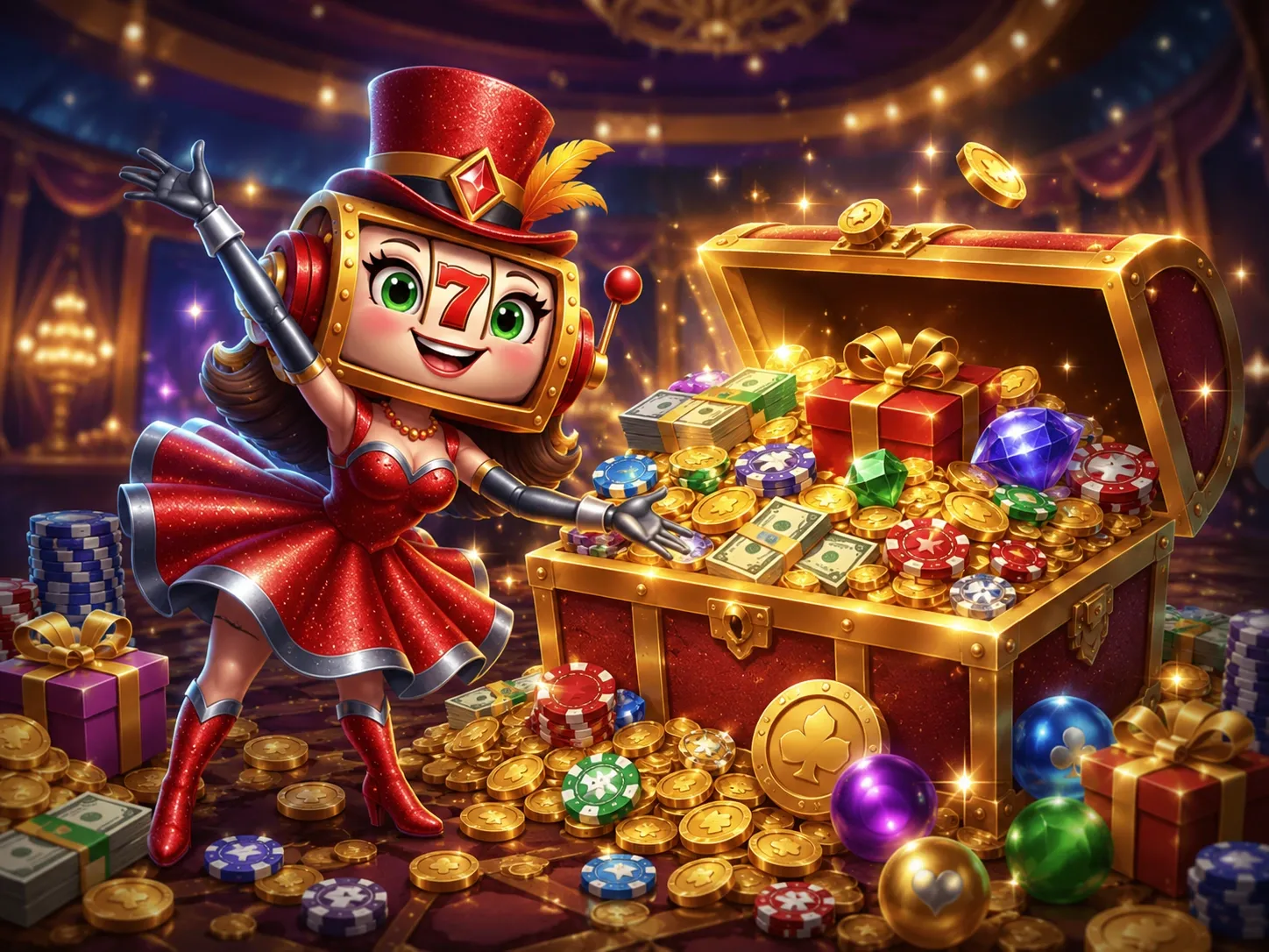 Glittering Bonus Treasure Carnival Delight