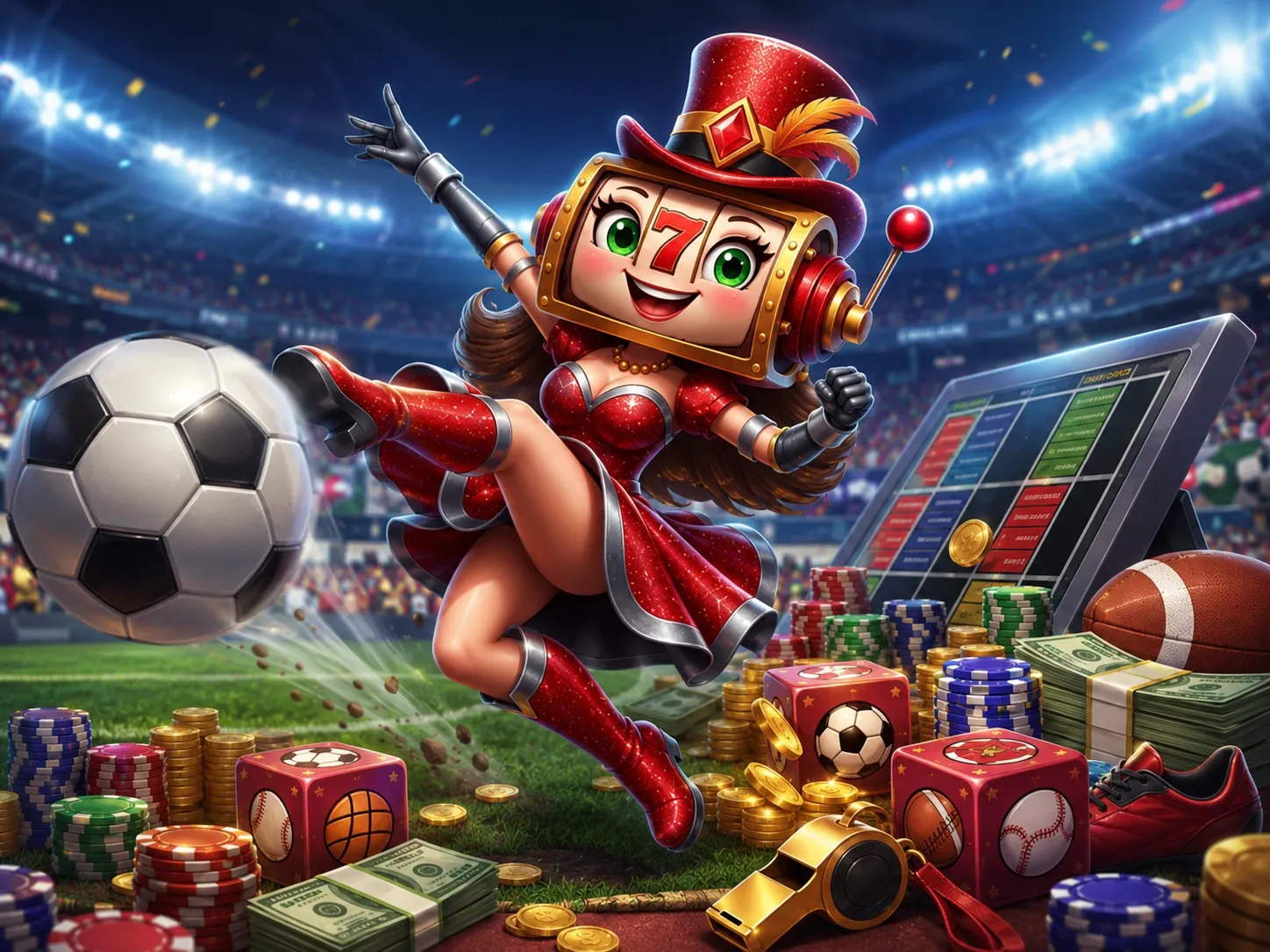 Stadium Sports Betting Winning Action